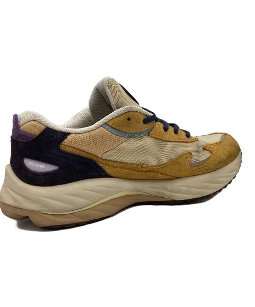 MIZUNO（ミズノ）MIZUNO (ミズノ) MIZUNO　Wave Rider β　スニーカー イエロー×ネイビー サイズ:23.5ｃｍの古着・服飾アイテム