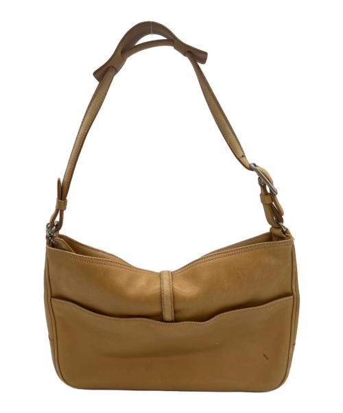COACH（コーチ）COACH (コーチ) COACH　OLD COACH　ショルダーバッグ ベージュの古着・服飾アイテム