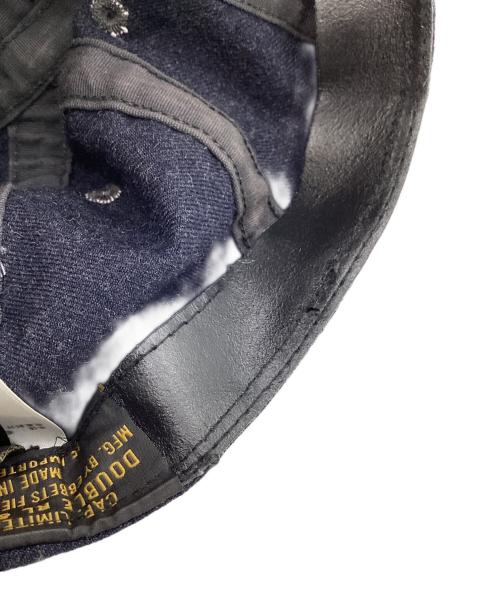 RRL（ダブルアールエル）RRL (ダブルアールエル) EBBETS FIELD FLANNELS (エベッツフィールドフランネルズ) RRL　EBBETS FIELD FLANNELS　キャップ ネイビーの古着・服飾アイテム