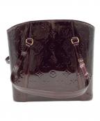 LOUIS VUITTONルイ ヴィトン）の古着「LOUIS VUITTON　ヴェルニ　アヴァロンMM  ハンドバッグ」｜アマラント