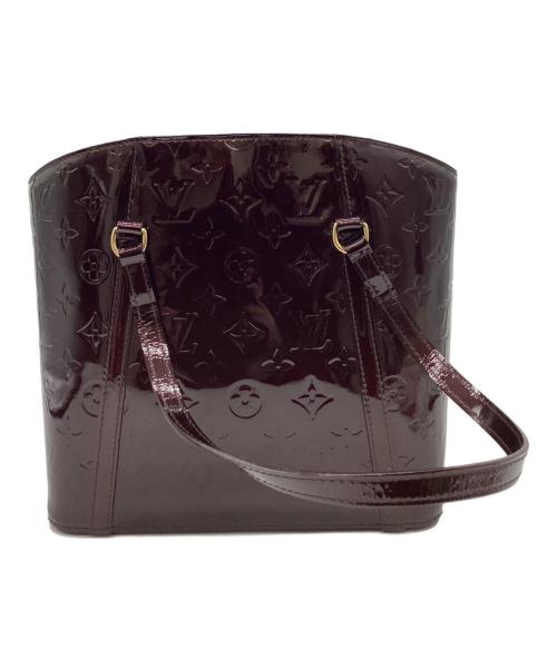 LOUIS VUITTON（ルイ ヴィトン）LOUIS VUITTON (ルイ ヴィトン) LOUIS VUITTON　ヴェルニ　アヴァロンMM  ハンドバッグ アマラントの古着・服飾アイテム