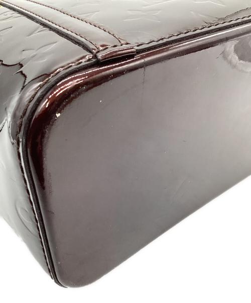 LOUIS VUITTON（ルイ ヴィトン）LOUIS VUITTON (ルイ ヴィトン) LOUIS VUITTON　ヴェルニ　アヴァロンMM  ハンドバッグ アマラントの古着・服飾アイテム
