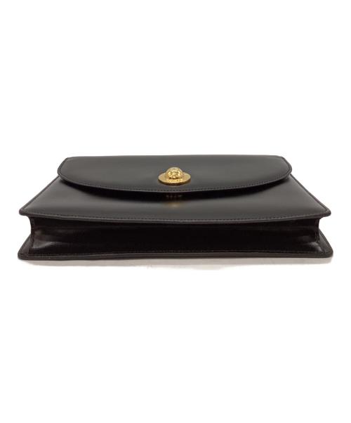 CELINE（セリーヌ）CELINE (セリーヌ) CELINE　チェーンショルダーバッグ ブラック×ゴールドの古着・服飾アイテム