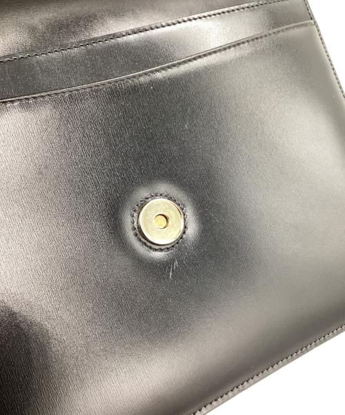 CELINE（セリーヌ）CELINE (セリーヌ) CELINE　チェーンショルダーバッグ ブラック×ゴールドの古着・服飾アイテム