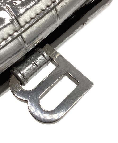 BALENCIAGA（バレンシアガ）BALENCIAGA (バレンシアガ) アワーグラス XS 2wayバッグ シルバーの古着・服飾アイテム