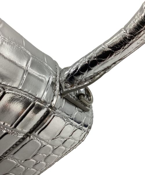 BALENCIAGA（バレンシアガ）BALENCIAGA (バレンシアガ) アワーグラス XS 2wayバッグ シルバーの古着・服飾アイテム