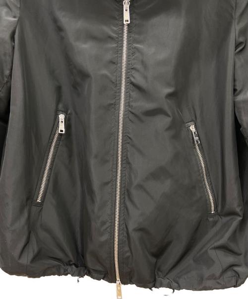 PRADA（プラダ）PRADA (プラダ) トライアングルロゴナイロンジャケット ネイビー サイズ:40の古着・服飾アイテム