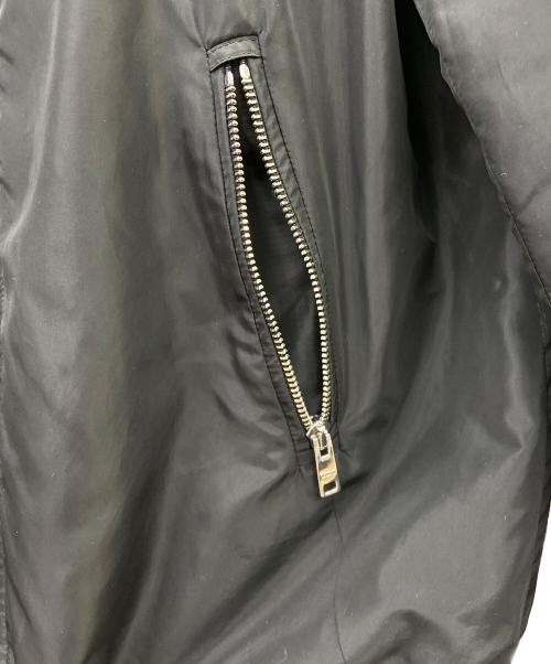 PRADA（プラダ）PRADA (プラダ) トライアングルロゴナイロンジャケット ネイビー サイズ:40の古着・服飾アイテム