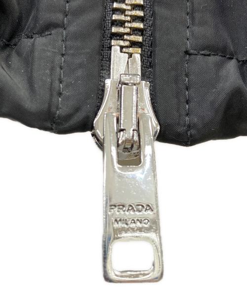PRADA（プラダ）PRADA (プラダ) トライアングルロゴナイロンジャケット ネイビー サイズ:40の古着・服飾アイテム