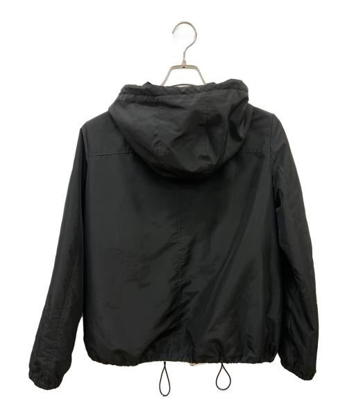 PRADA（プラダ）PRADA (プラダ) トライアングルロゴナイロンジャケット ネイビー サイズ:40の古着・服飾アイテム