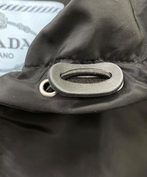 PRADA（プラダ）PRADA (プラダ) トライアングルロゴナイロンジャケット ネイビー サイズ:40の古着・服飾アイテム