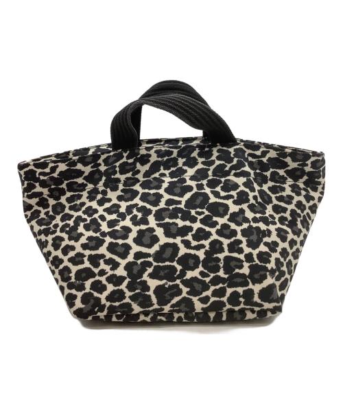 Herve Chapelier（エルベシャプリエ）Herve Chapelier (エルベシャプリエ) Herve Chapelier　パンサーブラン　トートバッグ ブラック×ホワイトの古着・服飾アイテム