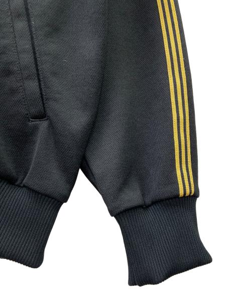 adidas（アディダス）adidas (アディダス) トラックジャケット ブラック×ゴールド サイズ:90-4の古着・服飾アイテム