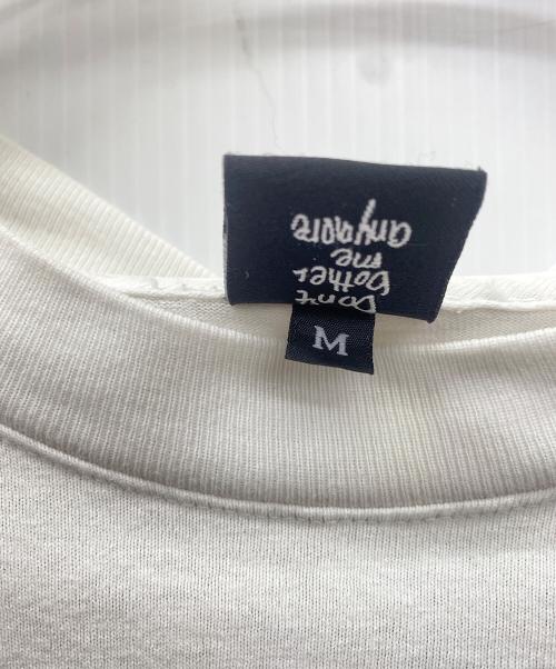 WASTED YOUTH（ウェイステッドユース）WASTED YOUTH (ウェイステッドユース) 長袖カットソー ホワイト サイズ:Mの古着・服飾アイテム