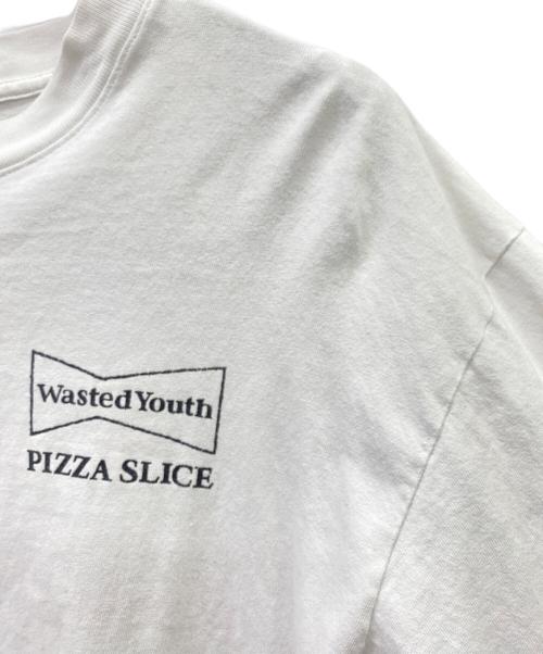 WASTED YOUTH（ウェイステッドユース）WASTED YOUTH (ウェイステッドユース) 長袖カットソー ホワイト サイズ:Mの古着・服飾アイテム