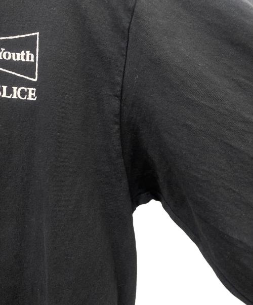 WASTED YOUTH（ウェイステッドユース）Wasted Youth (ウェイステッドユース) Pizza Slice ロングスリーブ Tシャツ ブラック サイズ:Mの古着・服飾アイテム