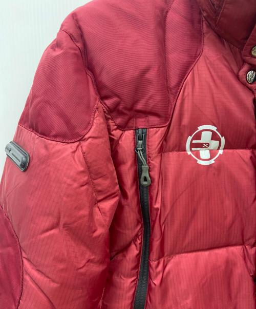 RLX RALPH LAUREN（アールエルエックスラルフローレン）RLX RALPH LAUREN (アールエルエックスラルフローレン) RLX RALPH LAUREN　ダウンジャケット レッド×グレー サイズ:XLの古着・服飾アイテム