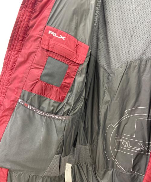 RLX RALPH LAUREN（アールエルエックスラルフローレン）RLX RALPH LAUREN (アールエルエックスラルフローレン) RLX RALPH LAUREN　ダウンジャケット レッド×グレー サイズ:XLの古着・服飾アイテム