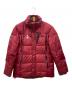 RLX RALPH LAUREN（アールエルエックスラルフローレン）の古着「RLX RALPH LAUREN　ダウンジャケット」｜レッド×グレー