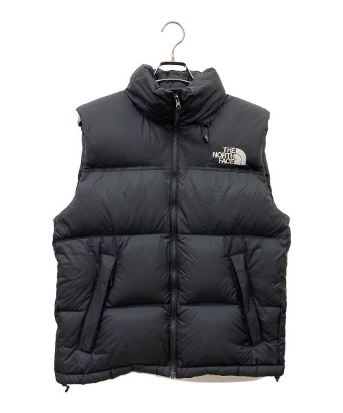 THE NORTH FACE（ザ ノース フェイス）THE NORTH FACE (ザ ノース フェイス) ヌプシダウンベスト ブラック サイズ:Mの古着・服飾アイテム