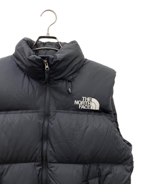 THE NORTH FACE（ザ ノース フェイス）THE NORTH FACE (ザ ノース フェイス) ヌプシダウンベスト ブラック サイズ:Mの古着・服飾アイテム