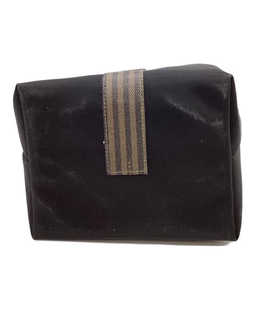 FENDI（フェンディ）FENDI (フェンディ) FENDI　ペカン　バニティバッグ ブラック×オリーブの古着・服飾アイテム