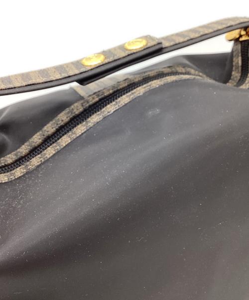 FENDI（フェンディ）FENDI (フェンディ) FENDI　ペカン　バニティバッグ ブラック×オリーブの古着・服飾アイテム