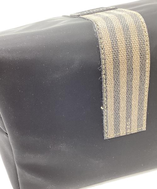 FENDI（フェンディ）FENDI (フェンディ) FENDI　ペカン　バニティバッグ ブラック×オリーブの古着・服飾アイテム