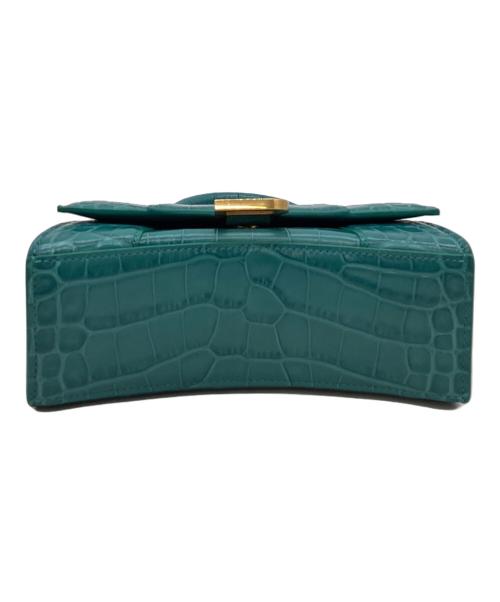 BALENCIAGA（バレンシアガ）BALENCIAGA (バレンシアガ) BALENCIAGA 　アワーグラスXS  2WAYバッグ ブルーの古着・服飾アイテム