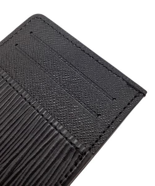 LOUIS VUITTON（ルイ ヴィトン）LOUIS VUITTON (ルイ ヴィトン) LOUIS VUITTON  エピ　ネオポルトカルト　カードケース ブラックの古着・服飾アイテム