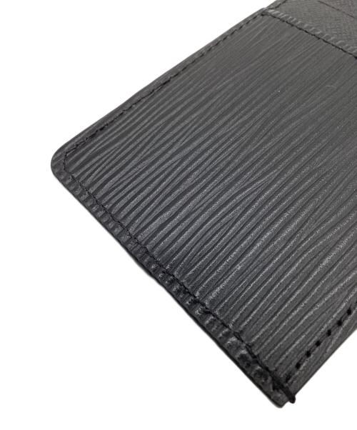 LOUIS VUITTON（ルイ ヴィトン）LOUIS VUITTON (ルイ ヴィトン) LOUIS VUITTON  エピ　ネオポルトカルト　カードケース ブラックの古着・服飾アイテム