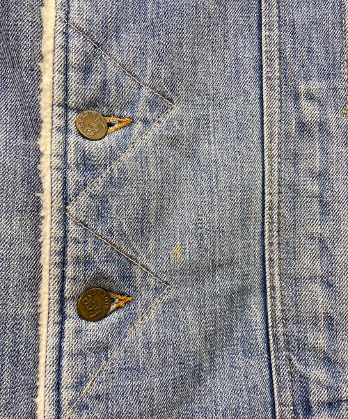 LEE（リー）LEE (リー) デニムジャケット　STORM RIDER インディゴホワイト サイズ:不明（実寸サイズ参照）の古着・服飾アイテム