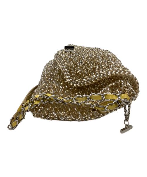 ANTEPRIMA（アンテプリマ）ANTEPRIMA (アンテプリマ) ANTEPRIMA　ワイヤーハンドバッグ ゴールド×イエローの古着・服飾アイテム