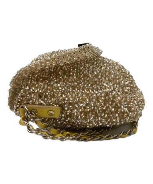 ANTEPRIMA（アンテプリマ）ANTEPRIMA (アンテプリマ) ANTEPRIMA　ワイヤーハンドバッグ ゴールド×イエローの古着・服飾アイテム