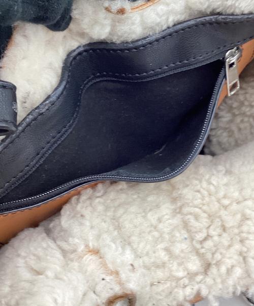 DIESEL（ディーゼル）DIESEL (ディーゼル) シアリング　2WAYショルダーバッグ ブラウンの古着・服飾アイテム