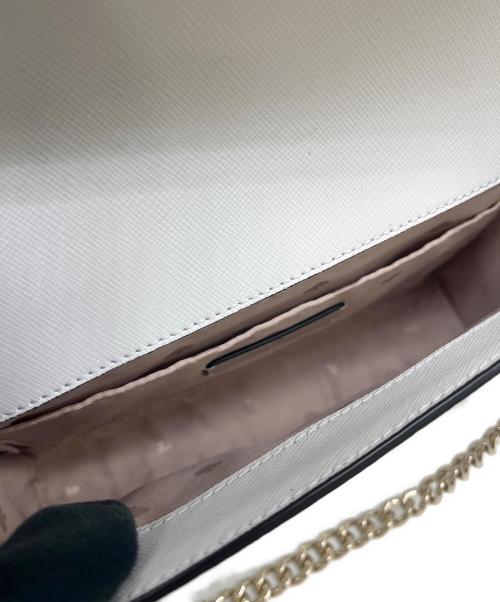 Kate Spade（ケイトスペード）Kate Spade (ケイトスペード) ショルダーバッグ ベージュ×ホワイトの古着・服飾アイテム