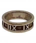 TIFFANY & Co.ティファニー アンド コー）の古着「Tiffany & Co.　アトラス　シルバーリング」｜グレー