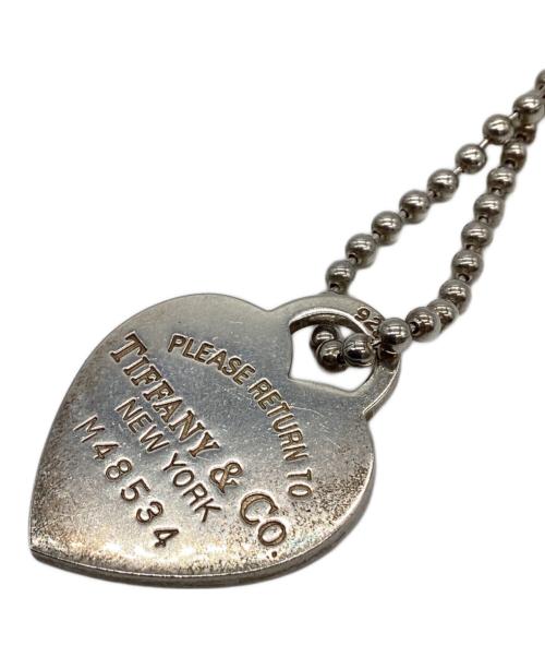 TIFFANY & Co.（ティファニー アンド コー）TIFFANY & Co. (ティファニー アンド コー) Tiffany & Co.　リターン　トゥティファニー　ネックレス グレーの古着・服飾アイテム