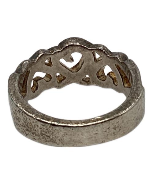 TIFFANY & Co.（ティファニー アンド コー）TIFFANY & Co. (ティファニー アンド コー) Tiffany & Co.　トリプルラビングハート　シルバーリング グレー サイズ:12.5号の古着・服飾アイテム