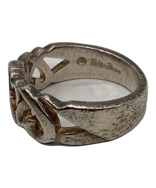 TIFFANY & Co.（ティファニー アンド コー）TIFFANY & Co. (ティファニー アンド コー) Tiffany & Co.　トリプルラビングハート　シルバーリング グレー サイズ:12.5号の古着・服飾アイテム