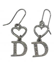 Dior（ディオール）の古着「Dロゴピアス」