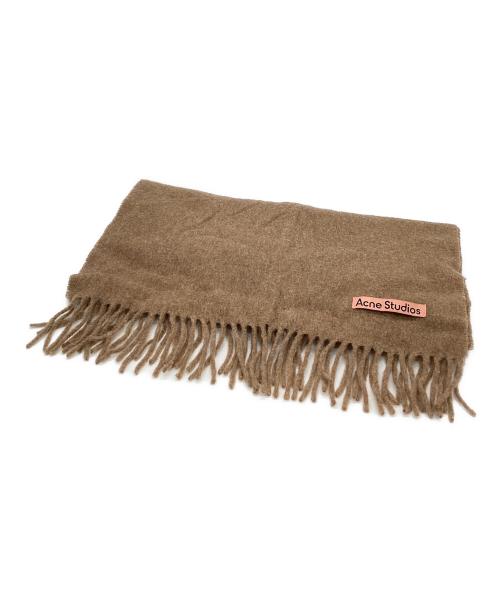 Acne studios（アクネ ストゥディオス）Acne studios (アクネ ストゥディオス) ACNE STUDIOS　ウールフリンジマフラー 2の古着・服飾アイテム