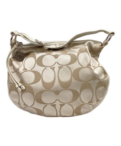 COACH（コーチ）COACH (コーチ) COACH　ワンショルダーバッグ アイボリーの古着・服飾アイテム