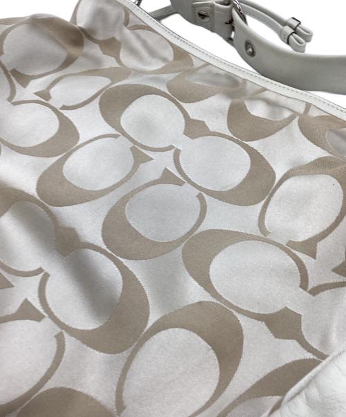 COACH（コーチ）COACH (コーチ) COACH　ワンショルダーバッグ アイボリーの古着・服飾アイテム