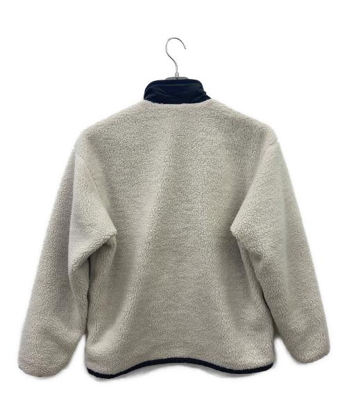 THE NORTH FACE（ザ ノース フェイス）THE NORTH FACE (ザ ノース フェイス) THE NORTH FACE　リバーシブルエクストリームパイルフリースジャケット アイボリー×ブラック サイズ:Mの古着・服飾アイテム