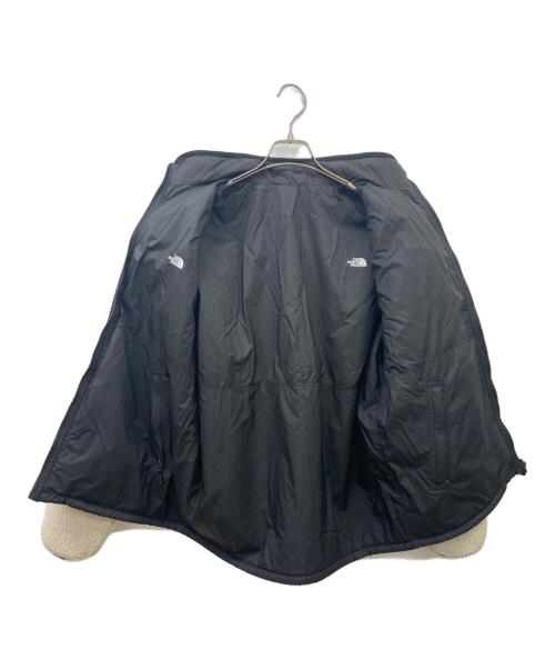 THE NORTH FACE（ザ ノース フェイス）THE NORTH FACE (ザ ノース フェイス) THE NORTH FACE　リバーシブルエクストリームパイルフリースジャケット アイボリー×ブラック サイズ:Mの古着・服飾アイテム