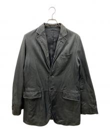 JOURNAL STANDARD（ジャーナルスタンダード）の古着「レザージャケット」｜ブラック