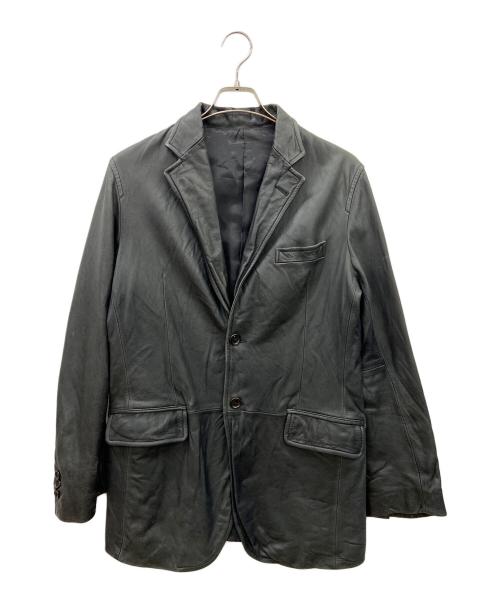 JOURNAL STANDARD（ジャーナルスタンダード）JOURNAL STANDARD (ジャーナルスタンダード) レザージャケット ブラック サイズ:Lの古着・服飾アイテム