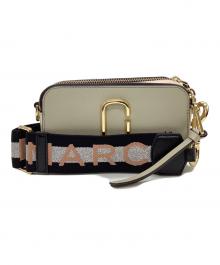 MARC JACOBS（マークジェイコブズ）の古着「MARC JACOBS 　スナップショット　2WAYショルダーバッグ」｜ベージュ×ピンク