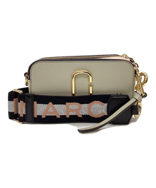 MARC JACOBS（マークジェイコブズ）MARC JACOBS (マークジェイコブズ) MARC JACOBS 　スナップショット　2WAYショルダーバッグ ベージュ×ピンクの古着・服飾アイテム